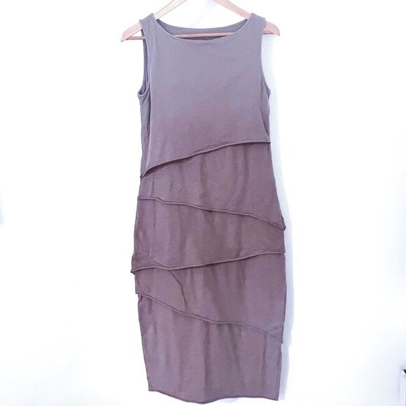 Neon Buddha Shanghai Cotton Jersey Tiered Tank Dress Size Small - Picture 4 of 12